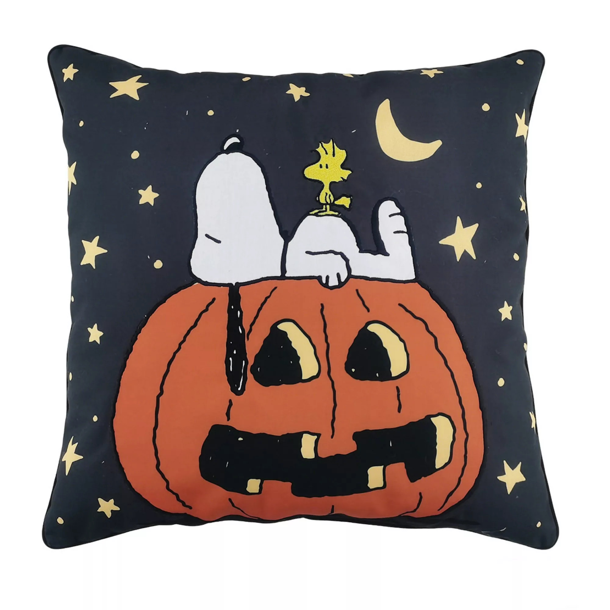 Celebrate Together\u2122 Peanuts Snoopy Jack-O'-Lantern Throw Pillow | Kohl's
