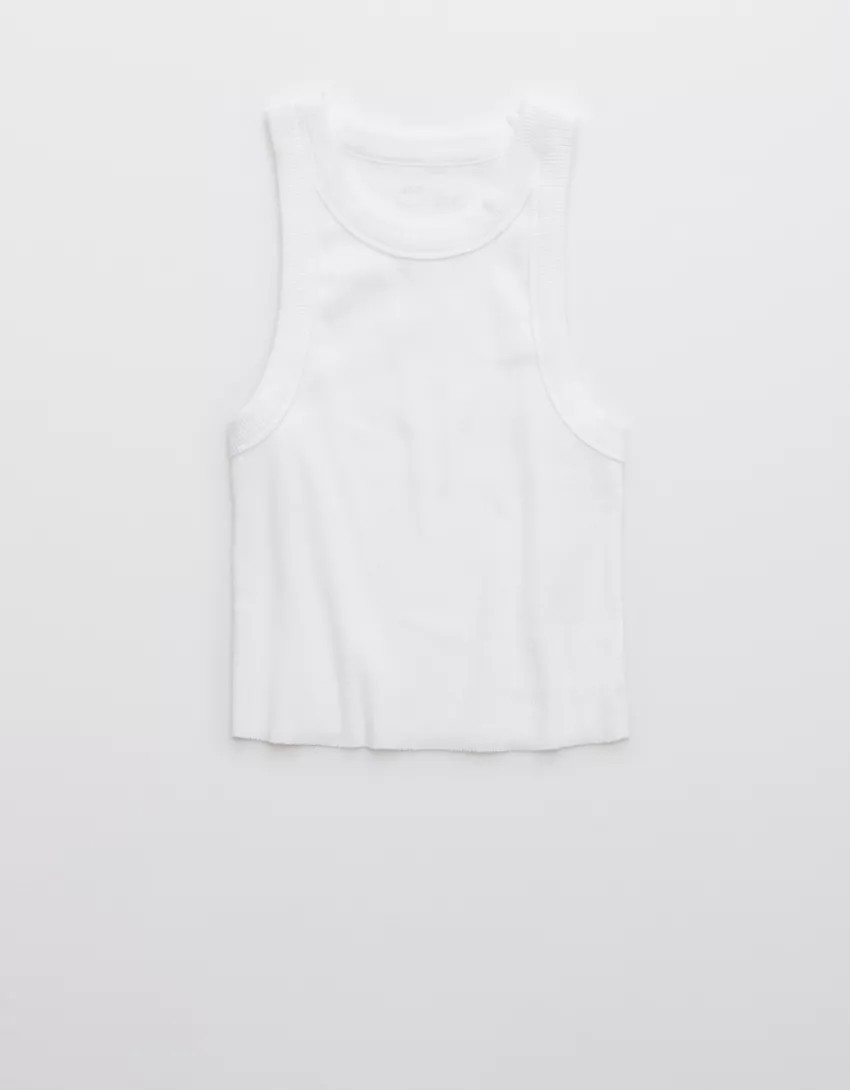 Aerie Free Spirit Ribbed Tank Top | Aerie