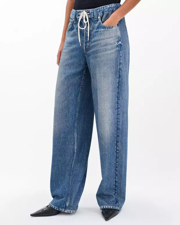 Miramar Drawstring Wide-Leg Pants | rag & bone