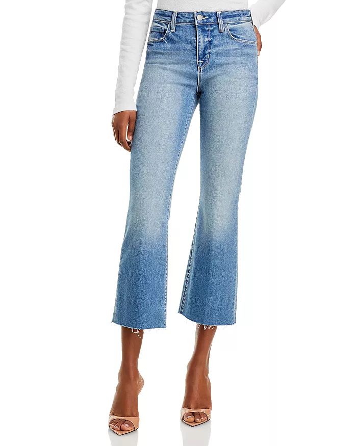 Kendra High Rise Cropped Flare Jeans in Alamo | Bloomingdale's (US)