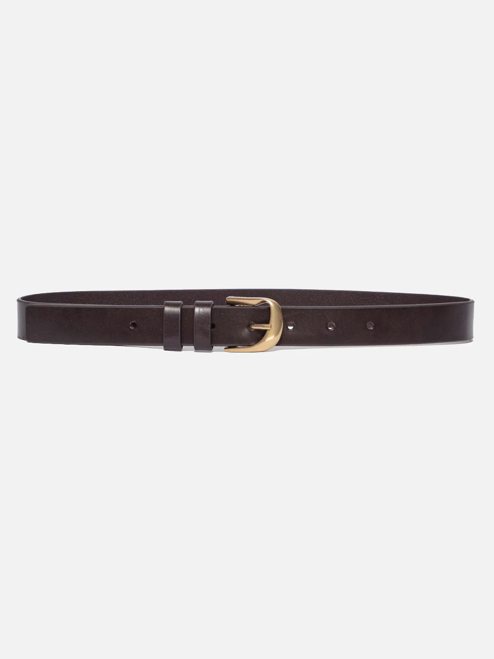 Twist Buckle Belt  in  Espresso | Frame Denim