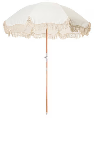 business & pleasure co. Premium Beach Umbrella in White. | Revolve Clothing (Global)