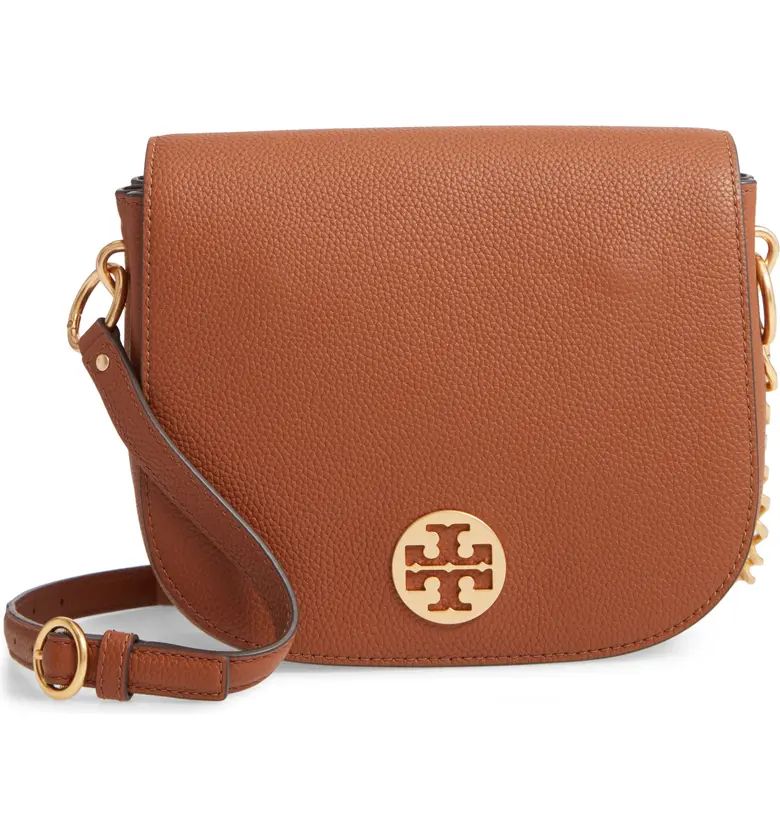 Everly Leather Flap Saddle Bag | Nordstrom