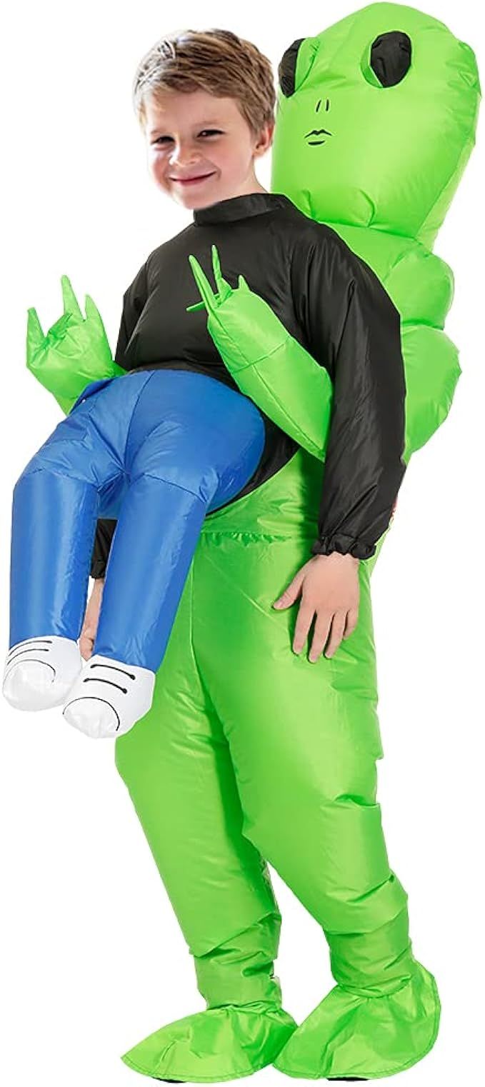 Inflatable Alien Costume Inflatable Halloween Costumes Blow Up Alien Costume for Halloween, Easte... | Amazon (US)
