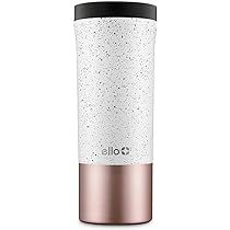 Ello Miri Vacuum Insulated Stainless Steel Travel Coffee Mug - Travel Tea Mug, 16 oz, Speckle Rosego | Amazon (US)