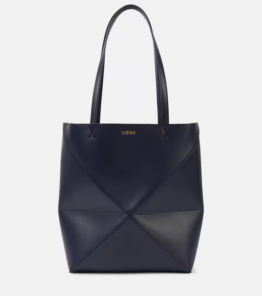 Loewe Puzzle Fold leather tote bag | Mytheresa (US/CA)