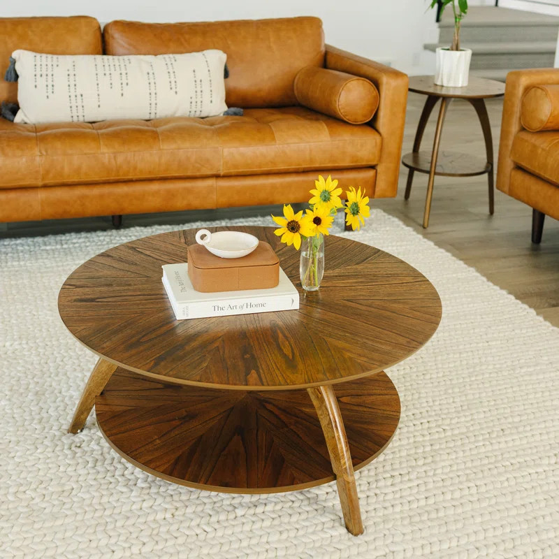 Wade Logan® Atreu Wood Coffee Table with Storage & Reviews | Wayfair | Wayfair North America