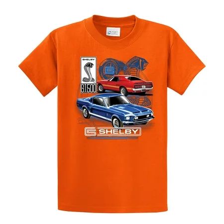 Ford Mustang Classic Shelby Cobra GT 500 Tee Shirt Muscle Car Antique Racing Performance Tough Fan T | Walmart (US)