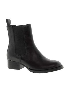 ASOS ADVERSE Leather Chelsea Ankle Boots | ASOS UK