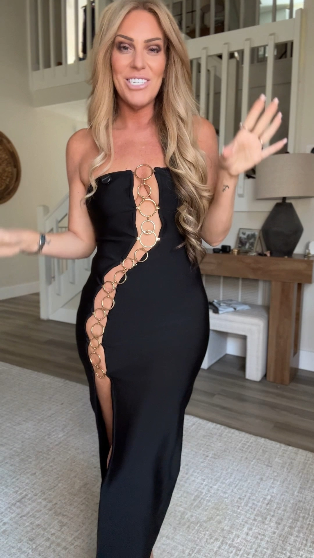 This sexy bandage dress is that girl. Perfect for a Miami getaway or a Las Vegas night out, it’s designed to hug your curves in all the right places and seriously turn heads. The ring detail in the front is the ultimate wow factor—bold, flirty, and undeniably sexy. I love this style for when you want to feel confident, powerful, and unapologetically stunning. Just add heels and let the dress do all the talking. 💃✨

#LTKTravel #LTKootd #LTKgrwm