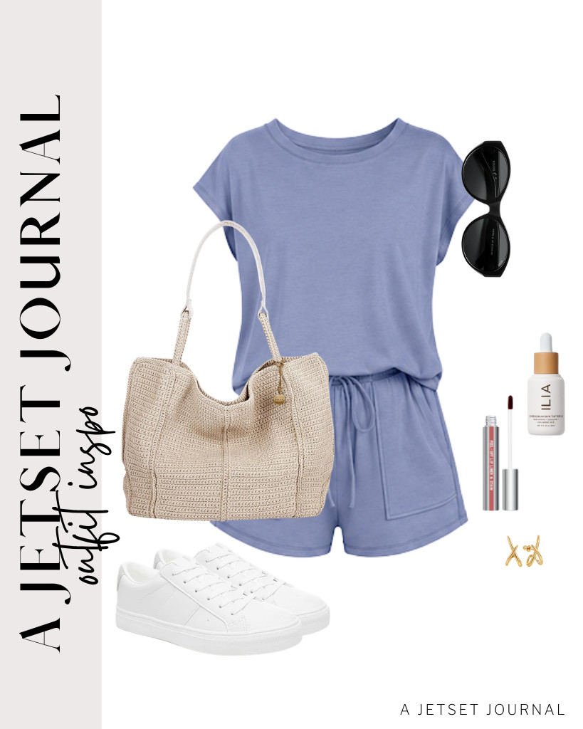 For a dusty blue 2-piece outfit from AUTOMET, wearing these Adokoo fashion sneakers is an awesome idea! The Sak Los Feliz tote bag also complements the fit together with SOJOS polarized sunnies.

#LTKSeasonal #LTKSaleAlert #LTKTravel
 

 