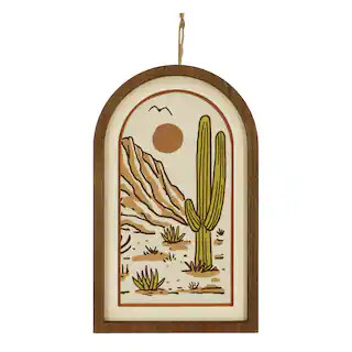 12" Cactus Scene Wall Décor by Ashland® | Michaels | Michaels Stores