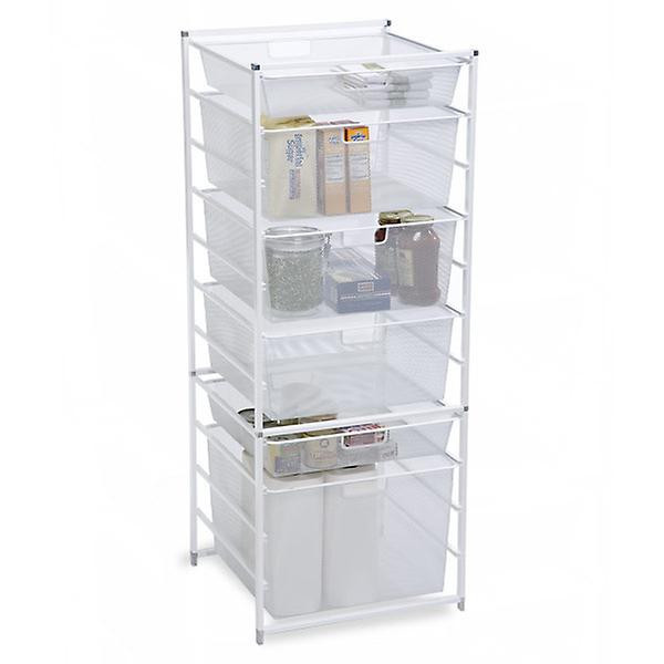 Elfa 18" Medium Cabinet-Depth 2-Runner White | The Container Store