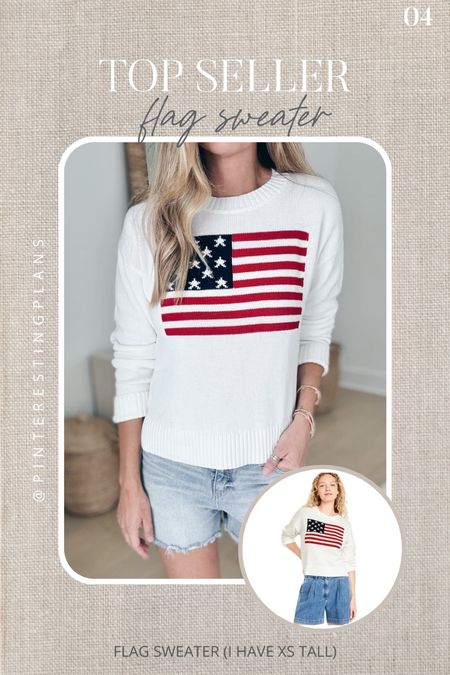 Weekly topseller 🙌🏻🙌🏻

Flag sweater 

#LTKStyleTip #LTKFindsUnder50 #LTKSeasonal