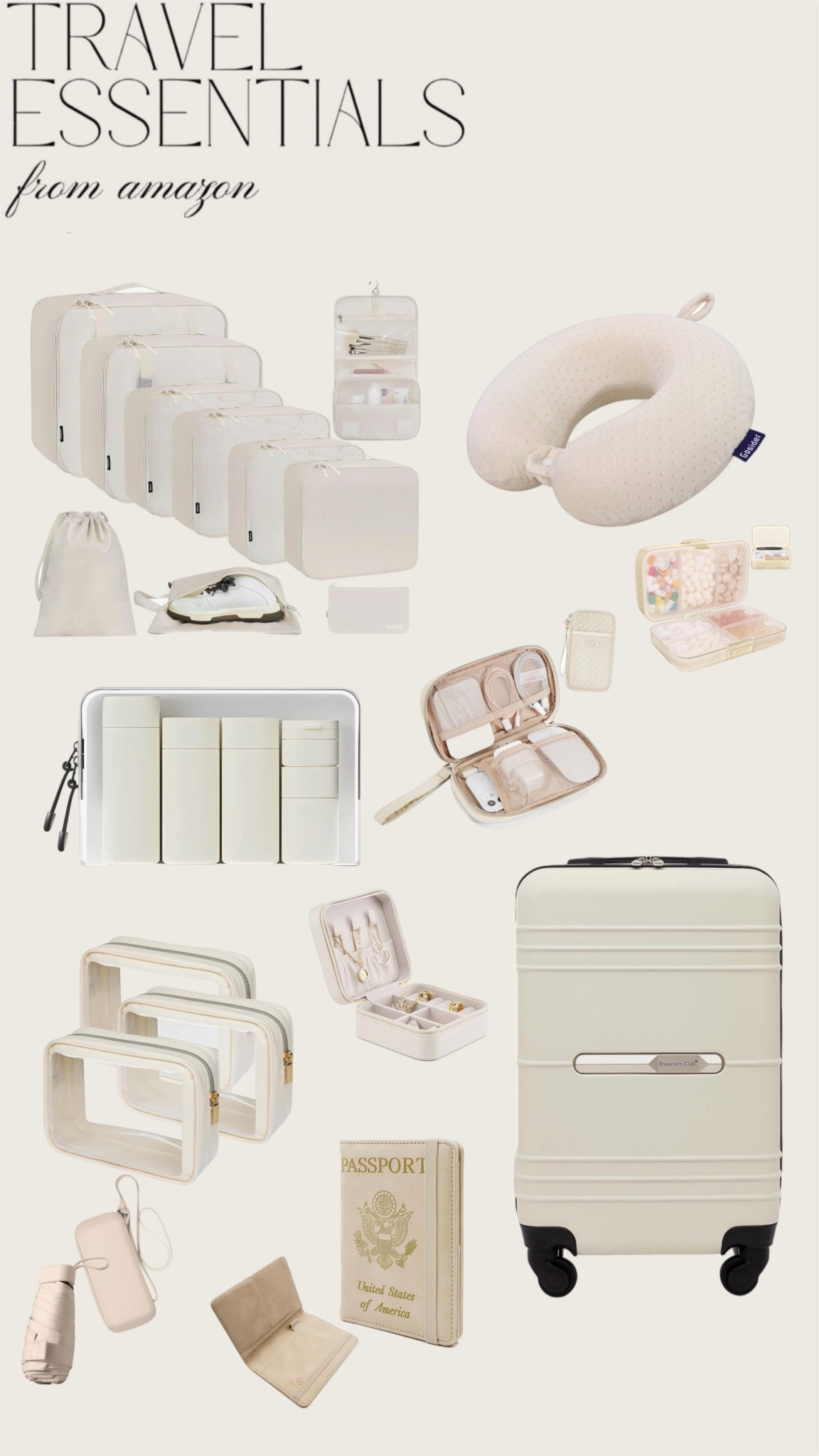 My Travel Essentials ✈️ 

#LTKTravel #LTKFindsUnder100 #LTKFindsUnder50