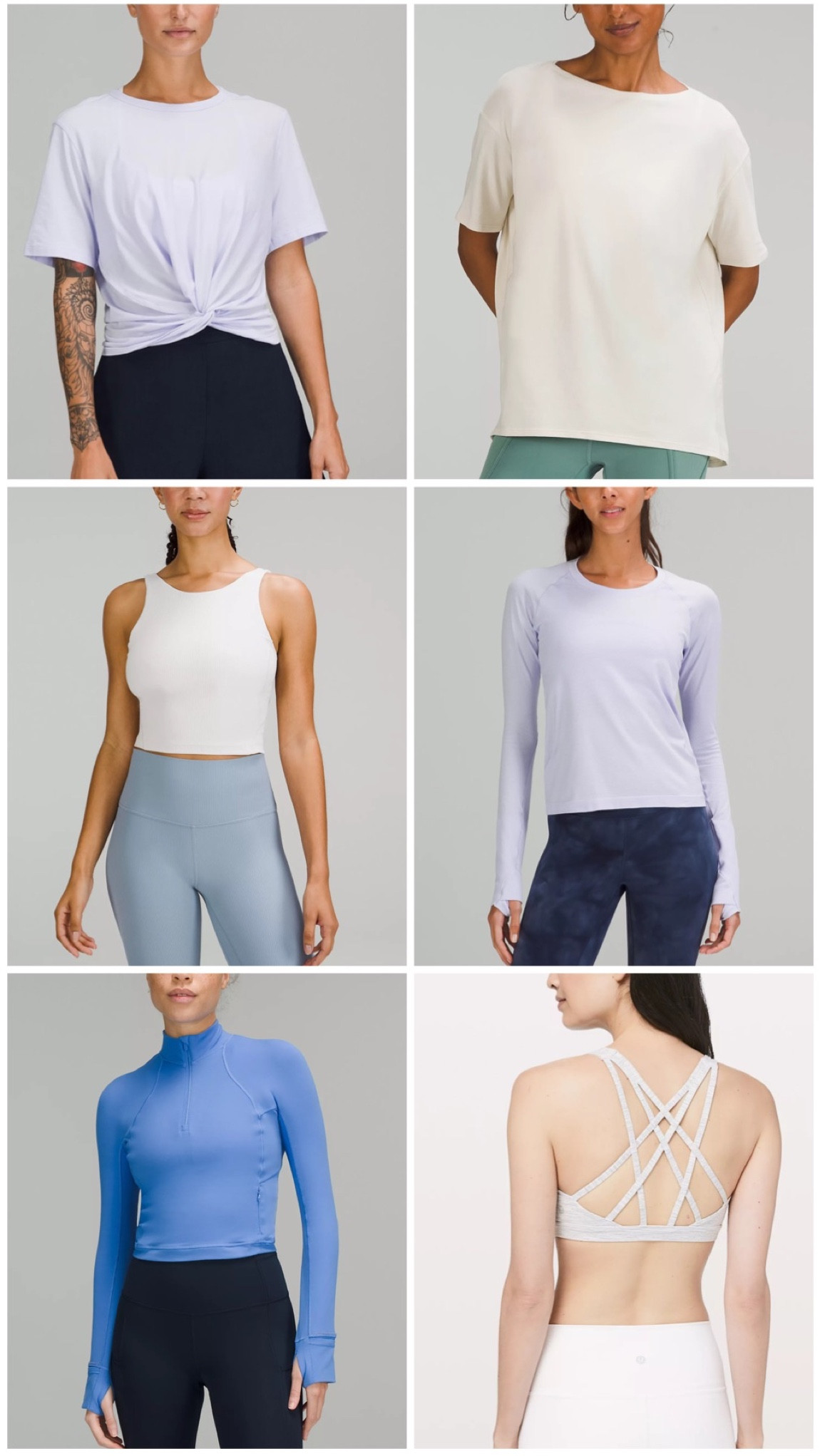 Lululemon sale tops and sports bra

#LTKunder50 #LTKfit #LTKsalealert