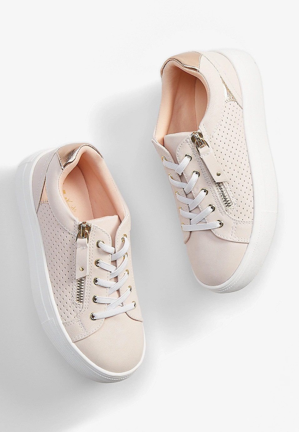 Girls Perforated Sneakers | Maurices