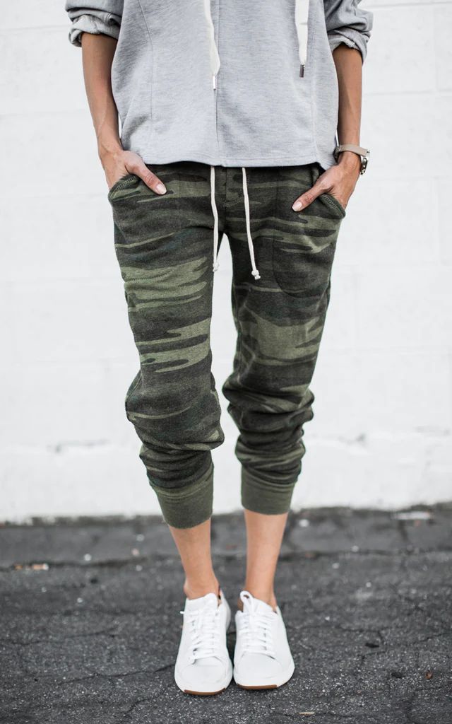 Eco Camo Joggers | Shop Hello Fashion 