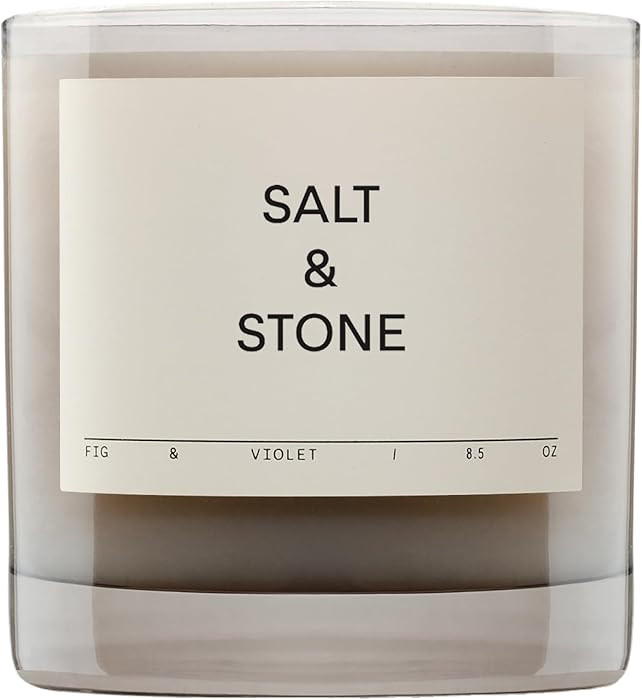 SALT & STONE Scented Candle for Women & Men | Hand-Poured, Aromatic & Fragrant | Coconut & Soy Bl... | Amazon (US)