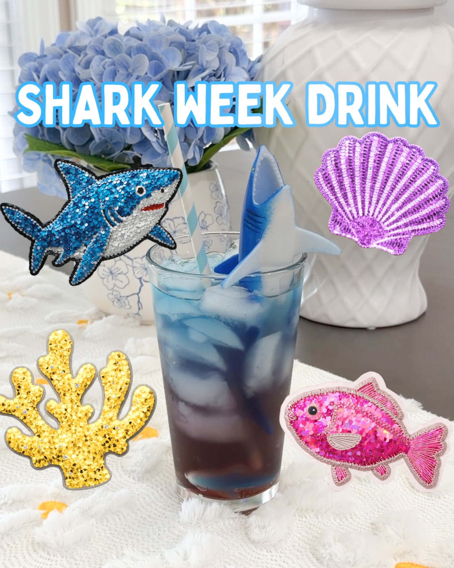 Shark week mocktail drink toppers

#LTKSeasonal #LTKKids #LTKfoodie