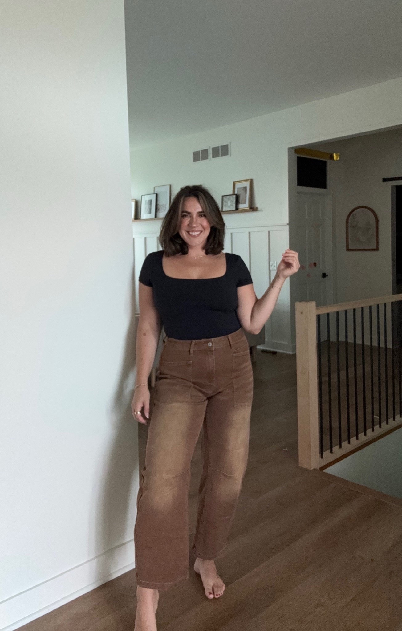 I'm so shocked by these pants! They're Amazon and amazing quality! So comfy and stretchy I love the style and color. I'm in a large. 

Teacher outfit, spring pants, spring denim, midsize outfits, Amazon fashion 

#LTKootd #LTKSeasonal #LTKMidsize