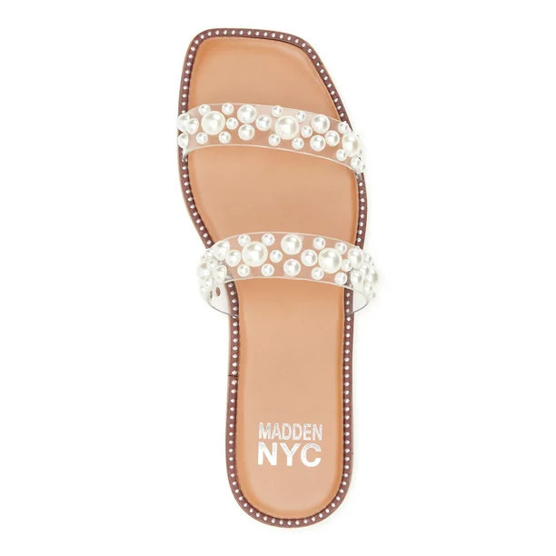 Madden NYC Women's Two Band Strap Sandal | Walmart (US)