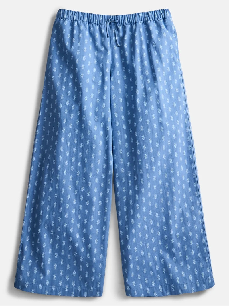 Weekend Academy Girls Easy Cotton Pants, Sizes 4-18 | Walmart (US)