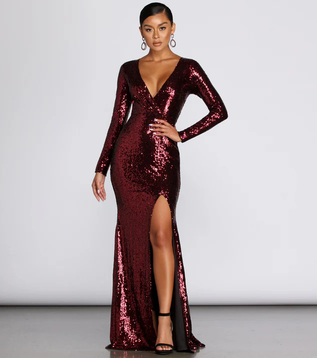 Braelynn Formal Sequin Mermaid Dress | Windsor Stores