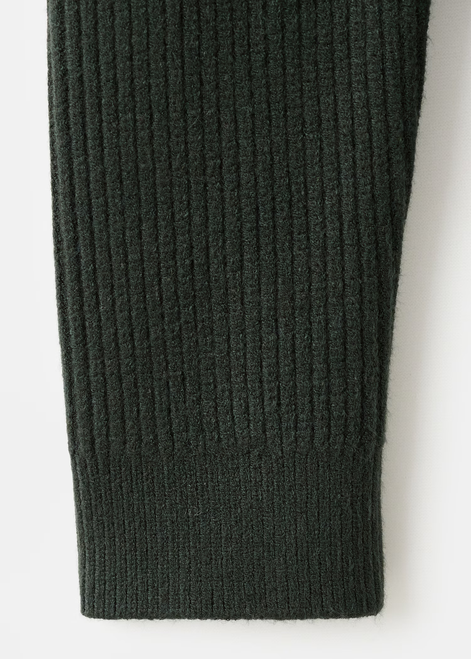 Ribbed polo-neck sweater with buttons | MANGO (UK)