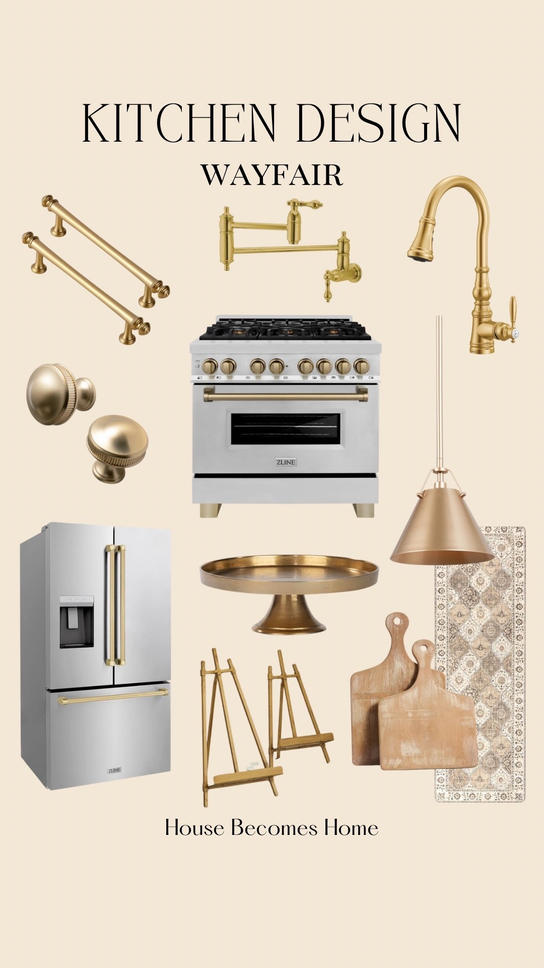 Kitchen design by Wayfair 🙌🏻🙌🏻￼

#LTKHome