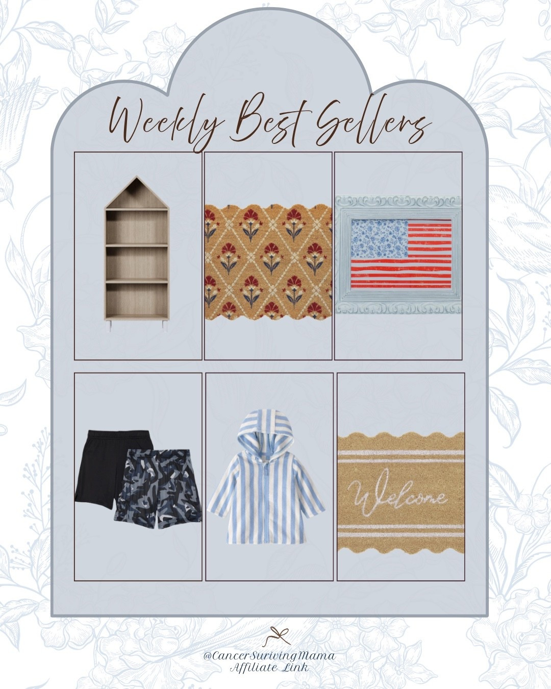 These weekly best sellers are giving coastal home + everyday mom style vibes — from the cutest wooden shelf and block print runner to American flag wall art and boys summer outfits 🤍 everything you’ve been loving in one place!



weekly best sellers | coastal home decor | wooden shelf wall decor | block print runner | american flag art | patriotic home | boys summer outfits | boys swim trunks | striped cover up | kids clothing | coastal style | entryway decor | welcome mat | summer home finds | walmart finds | amazon finds | affordable home style | coastal living | mom finds

#LTKootd #LTKHome #LTKKids