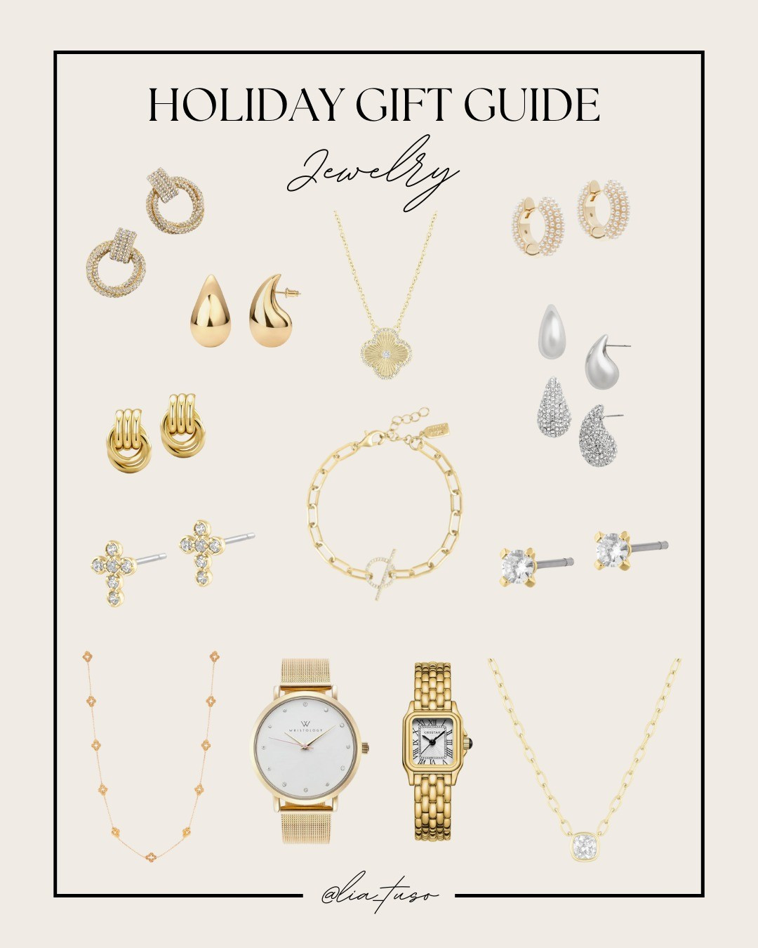 Jewelry that's perfect for gifting. These pieces are guaranteed to make anyone's holiday extra special and will make your season shine.✨#HolidayGifts #GiftGuide #Jewelry

#LTKHoliday #LTKGiftGuide