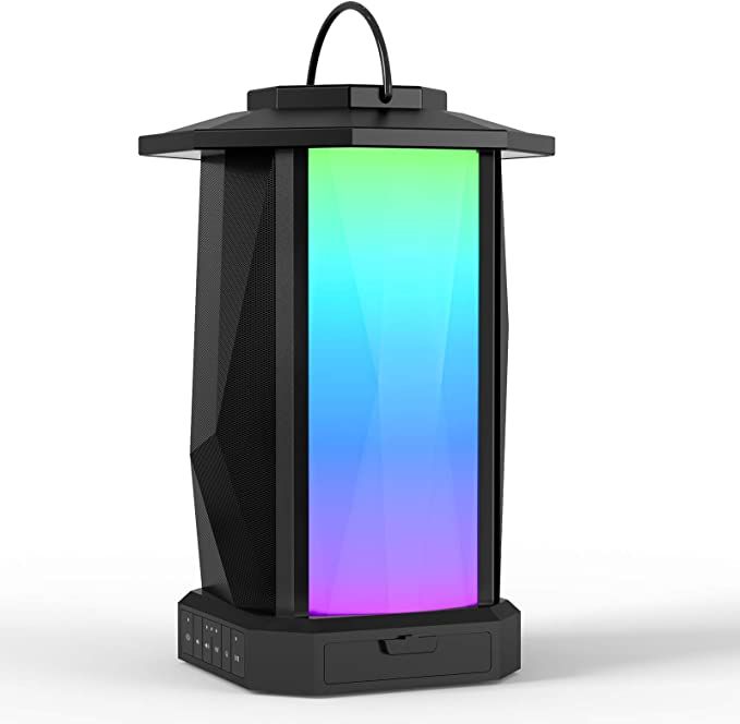 Ortizan Outdoor Bluetooth Speakers, 50W Loud Wireless Waterproof Lantern Speaker, Deep Bass/Hi-Fi... | Amazon (US)