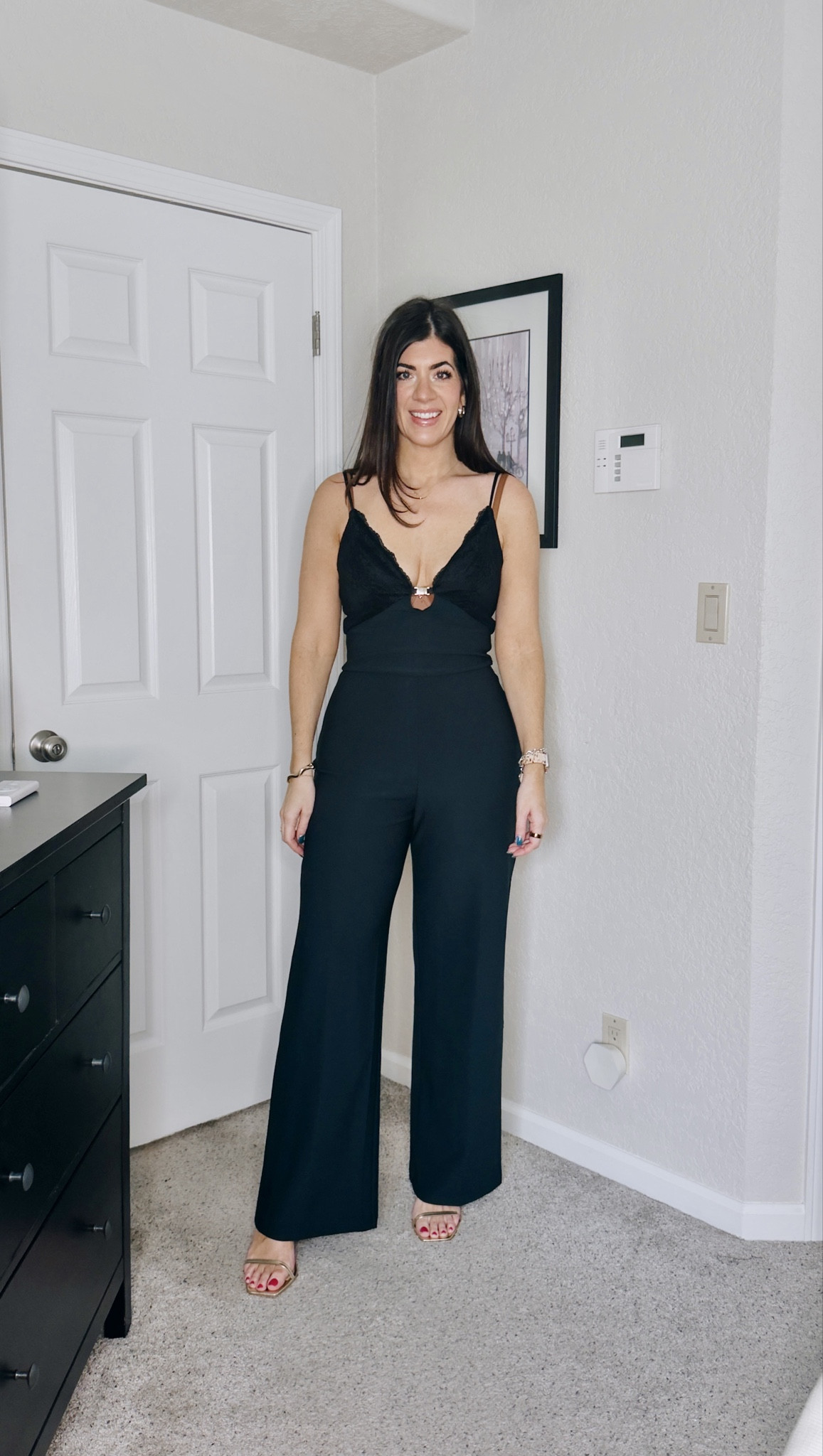 Abercrombie sale code: DENIMAF
Tank jumpsuit- medium tall 

#LTKTall #LTKWedding #LTKSaleAlert