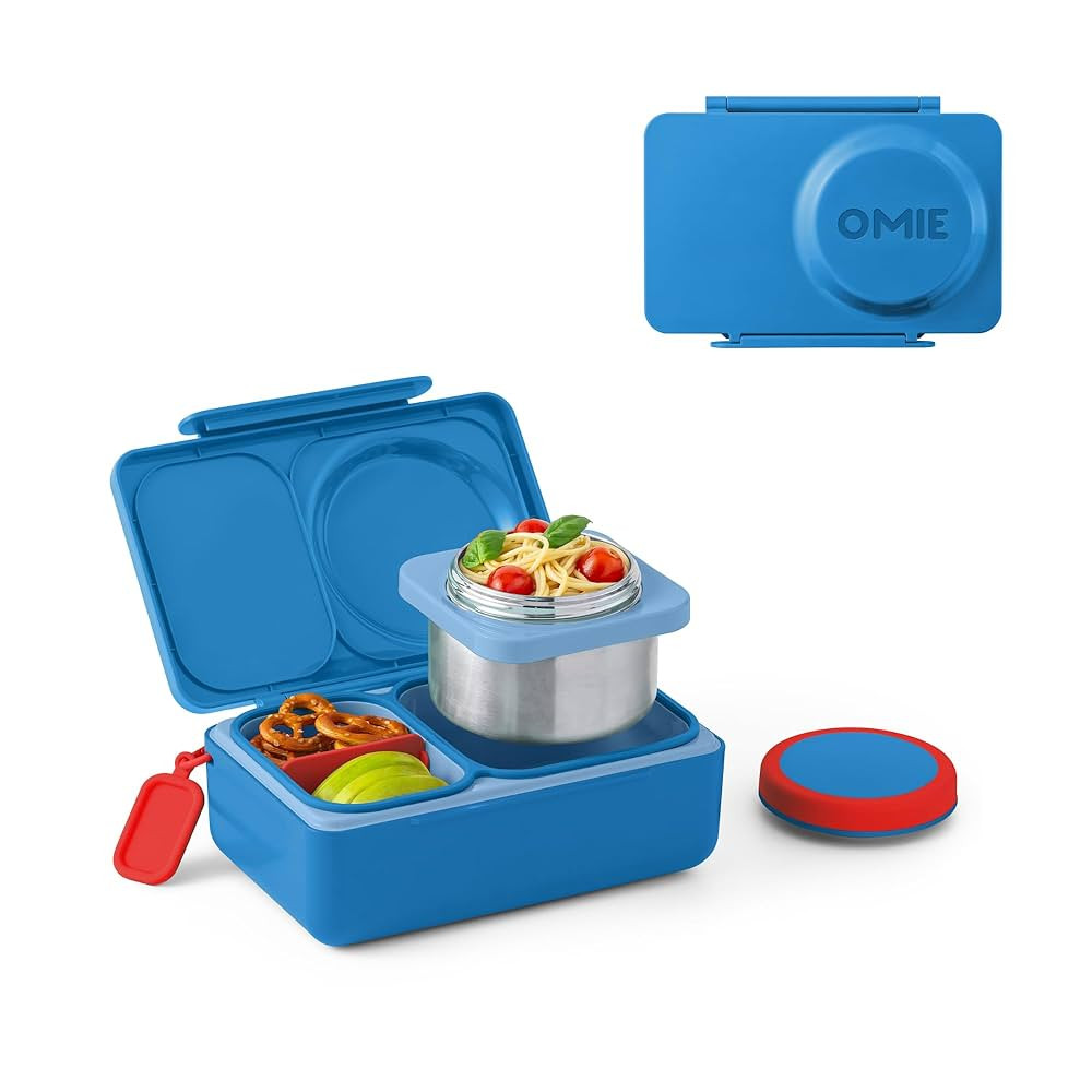 Omie OmieBox UP bento Box for Kids | Insulated Lunch Box | Leak Proof Vacuum Insulated Thermal Fo... | Amazon (US)