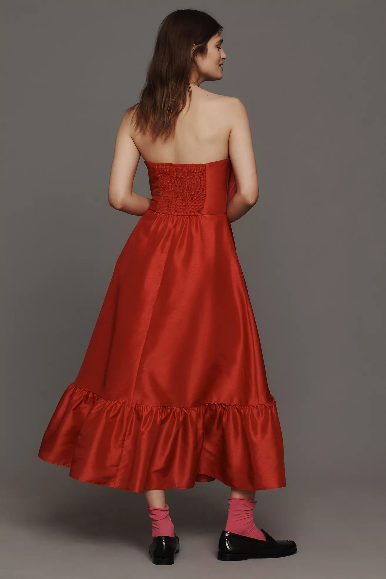 Hutch Strapless Heart Maxi Dress | Anthropologie (US)