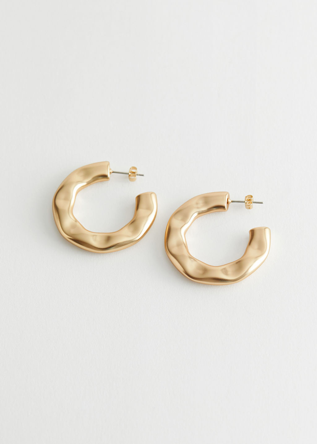 Wavy Chunky Hoop Earrings | & Other Stories (EU + UK)