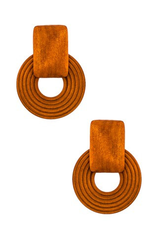 Casa Clara Folly Earrings in Terra Cotta from Revolve.com | Revolve Clothing (Global)