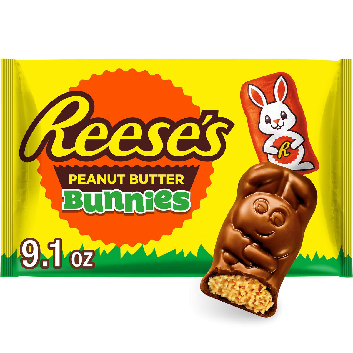 Reese's Milk Chocolate Peanut Butter Crème Bunnies Easter Candy - 9.1oz | Target