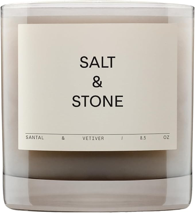 SALT & STONE Scented Candle for Women & Men | Hand-Poured, Aromatic & Fragrant | Coconut & Soy Bl... | Amazon (US)
