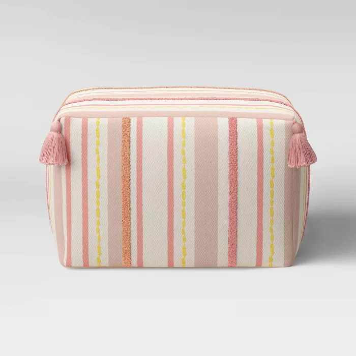 Lucia Embroidered Moroccan Inspired Pouf - Opalhouse™ | Target