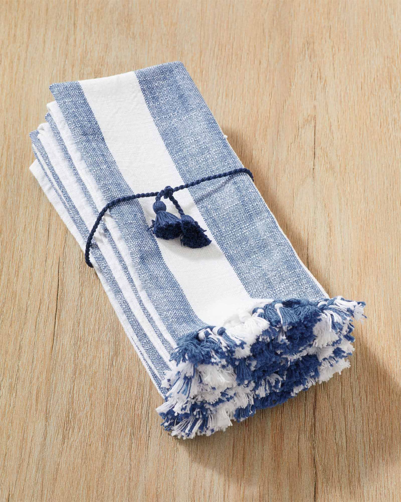 Awning Stripe Napkins | Serena and Lily