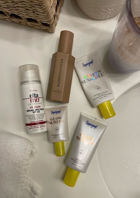 Sunscreens as of late! Love me a tinted SPF 🧴 ☀️ 

#LTKbeauty #LTKunder50 #LTKFestival