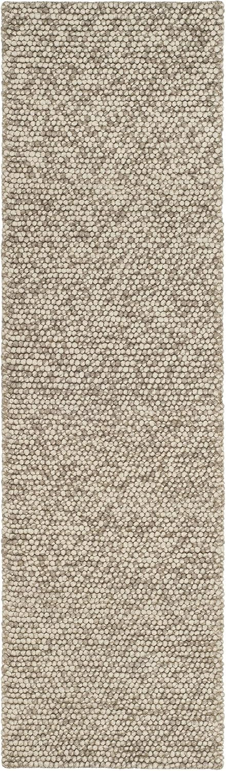 SAFAVIEH Natura Collection Runner Rug - 2' x 6', Beige, Handmade Wool Blend, Textured Design, Ide... | Amazon (US)