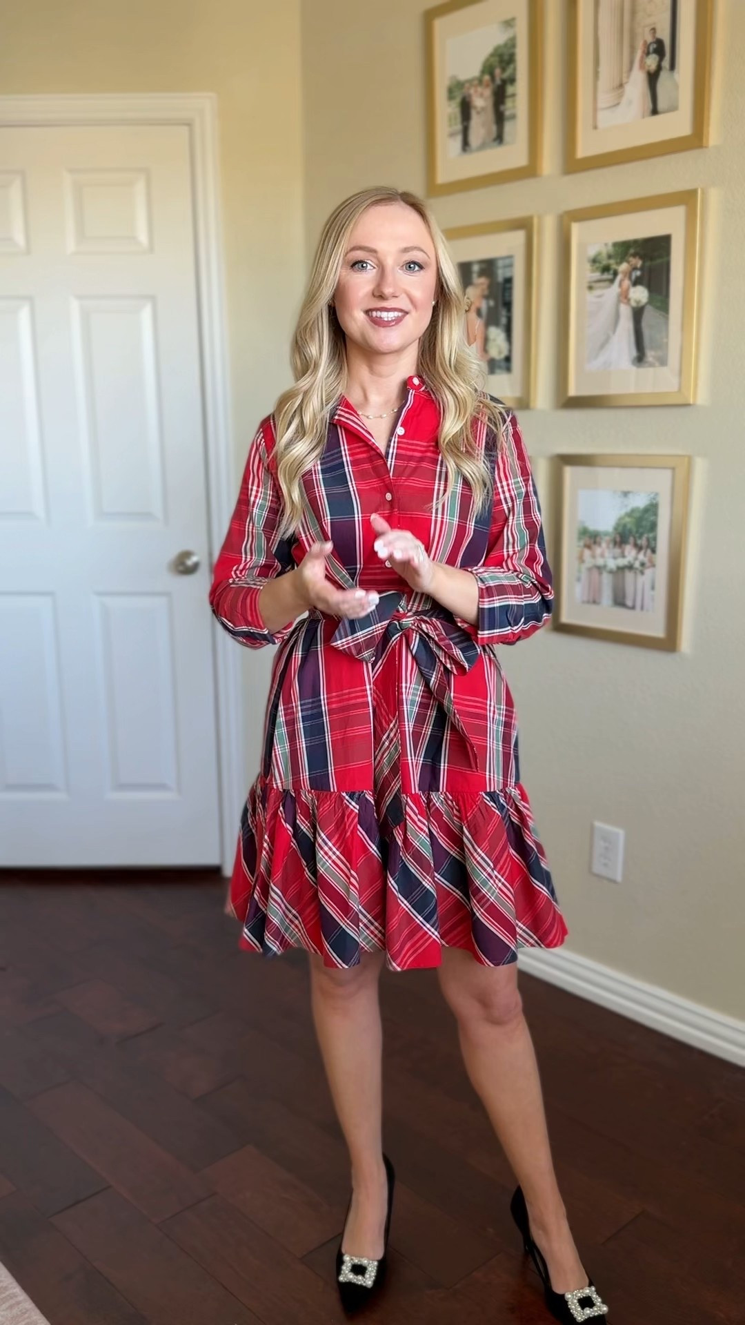 This shirt dress is so classic and so comfortable for the holidays! Wearing an XS #LTKStyleTip 

#LTKSeasonal #LTKHoliday