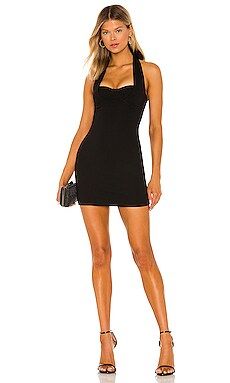 Lovers and Friends Monica Mini Dress in Black from Revolve.com | Revolve Clothing (Global)