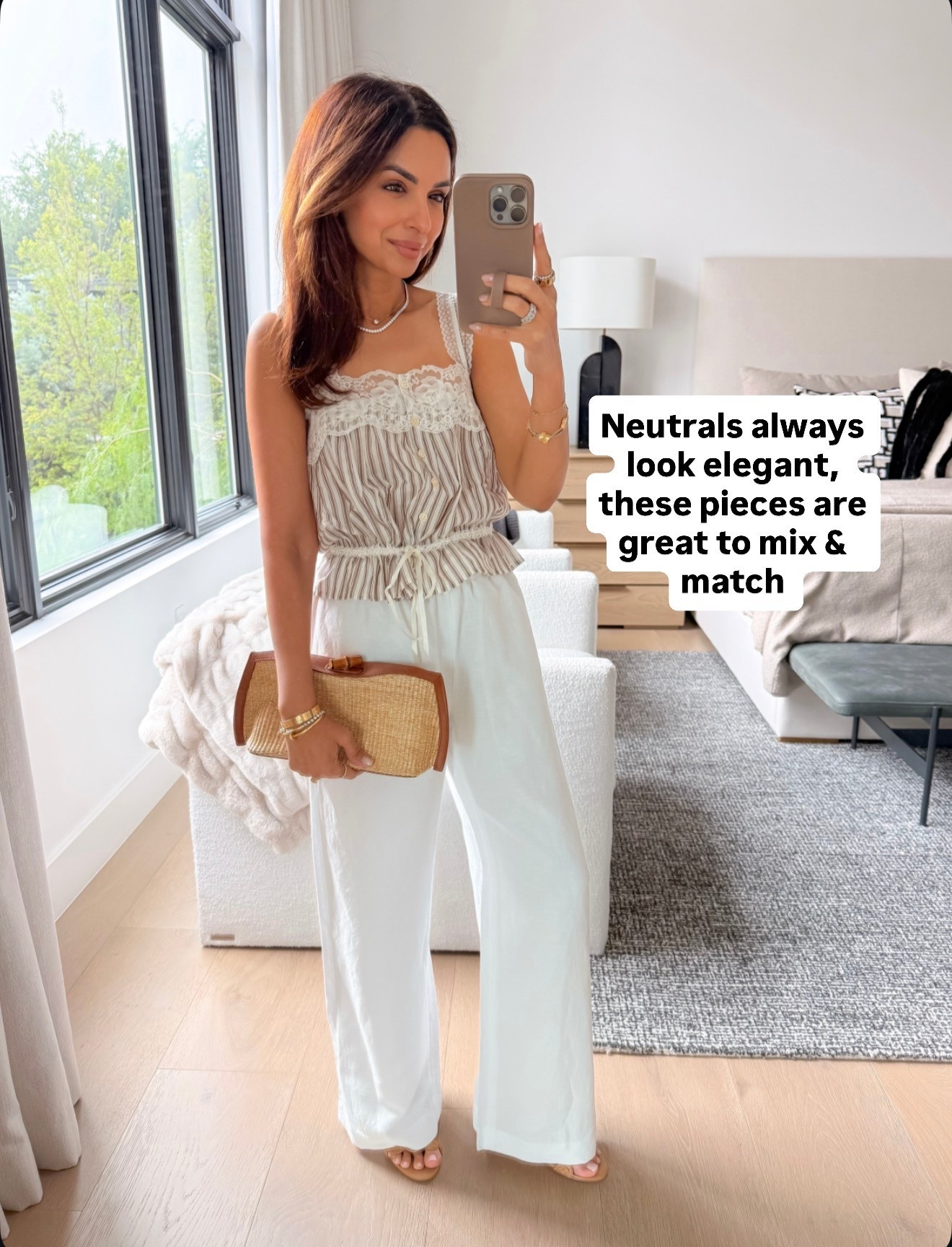 Wearing an xs in summer top & xs short length in bottoms for reference! This could be a great look for upcoming graduations! 

#LTKPetite #LTKOver40 #LTKootd