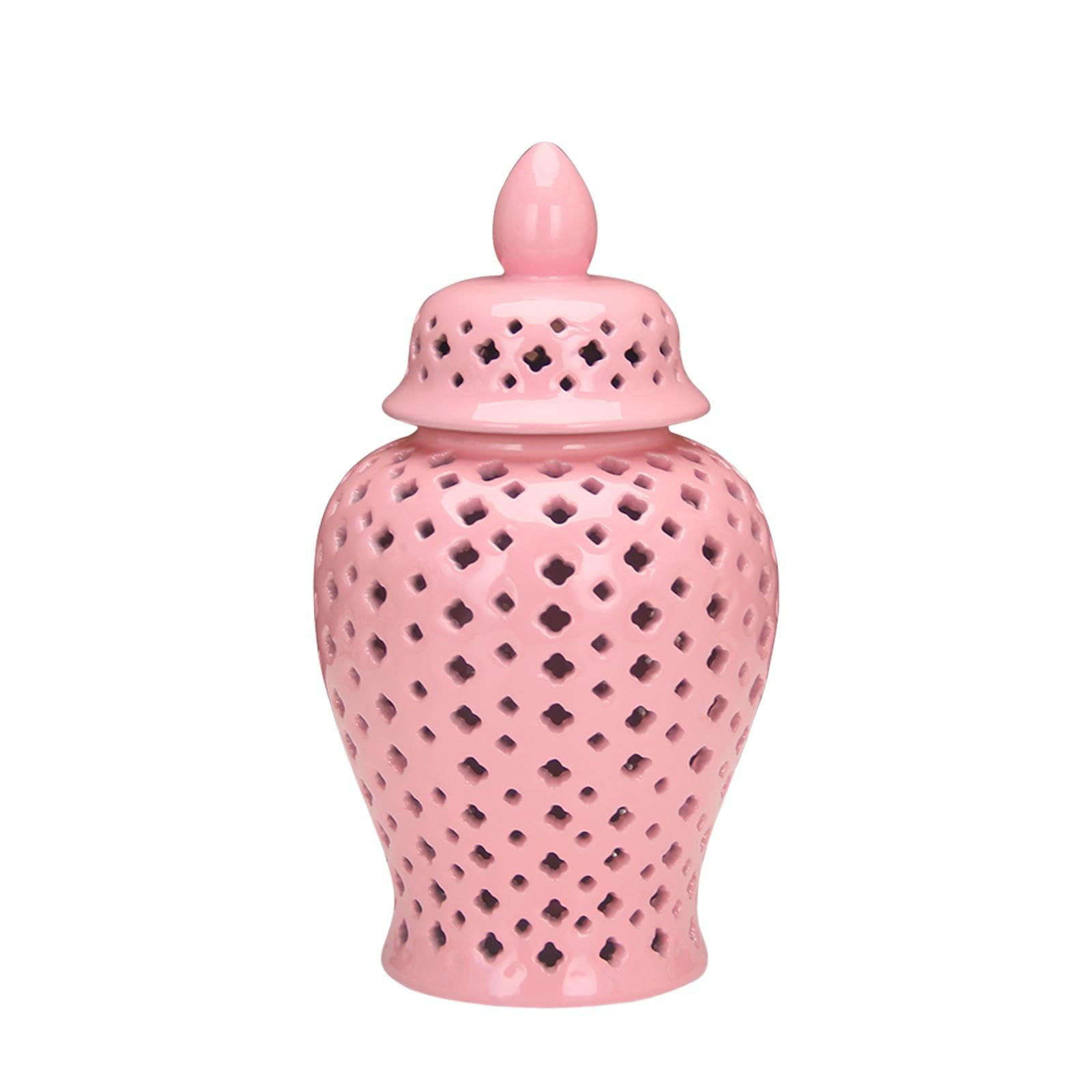 Ceramic Ginger Jar Ceramic Vase Decoration Storage Jar Vase Decorative Vase for Bedroom, 10cmx10c... | Amazon (US)
