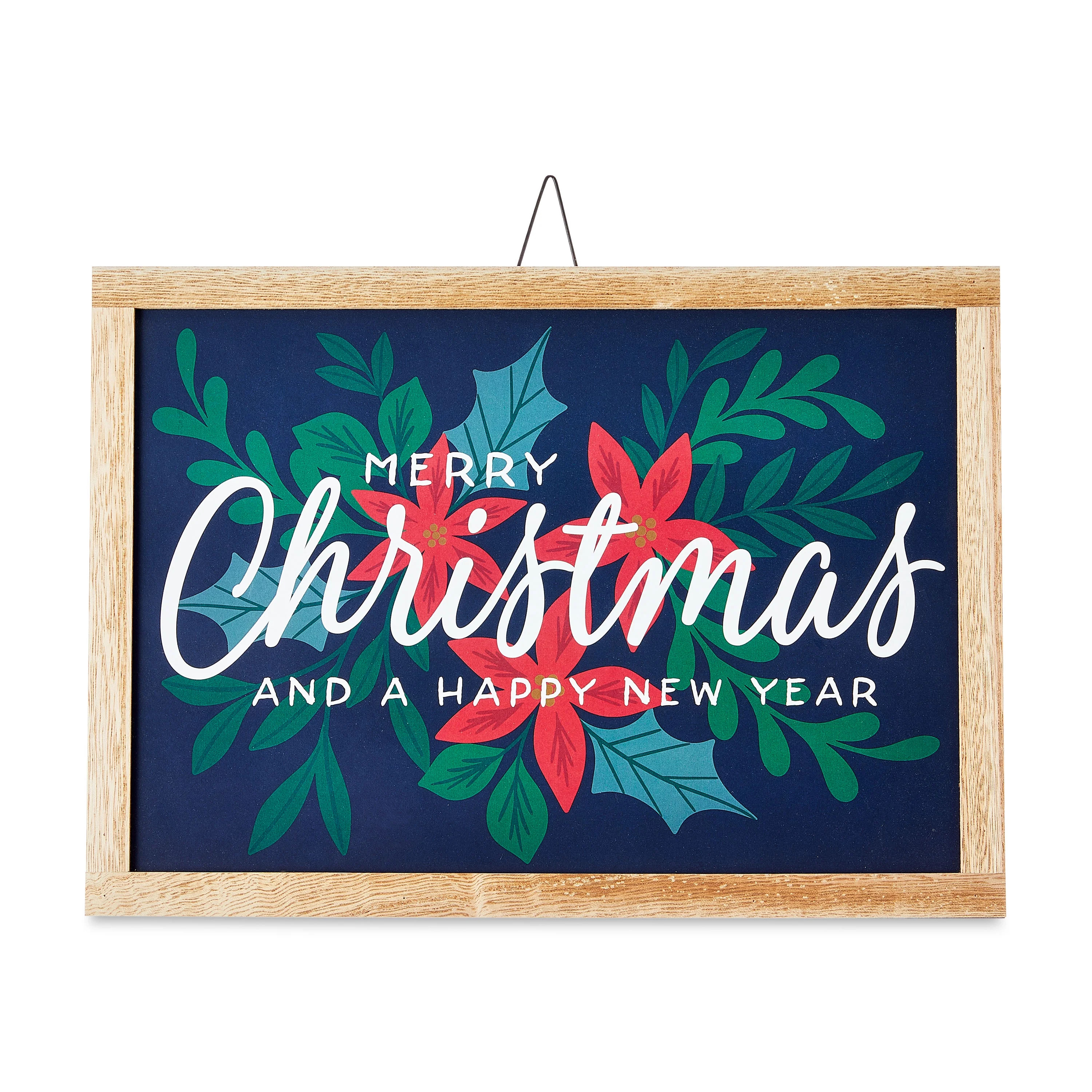 Multi-Color Merry Christmas Sign, 10 in, by Holiday Time | Walmart (US)