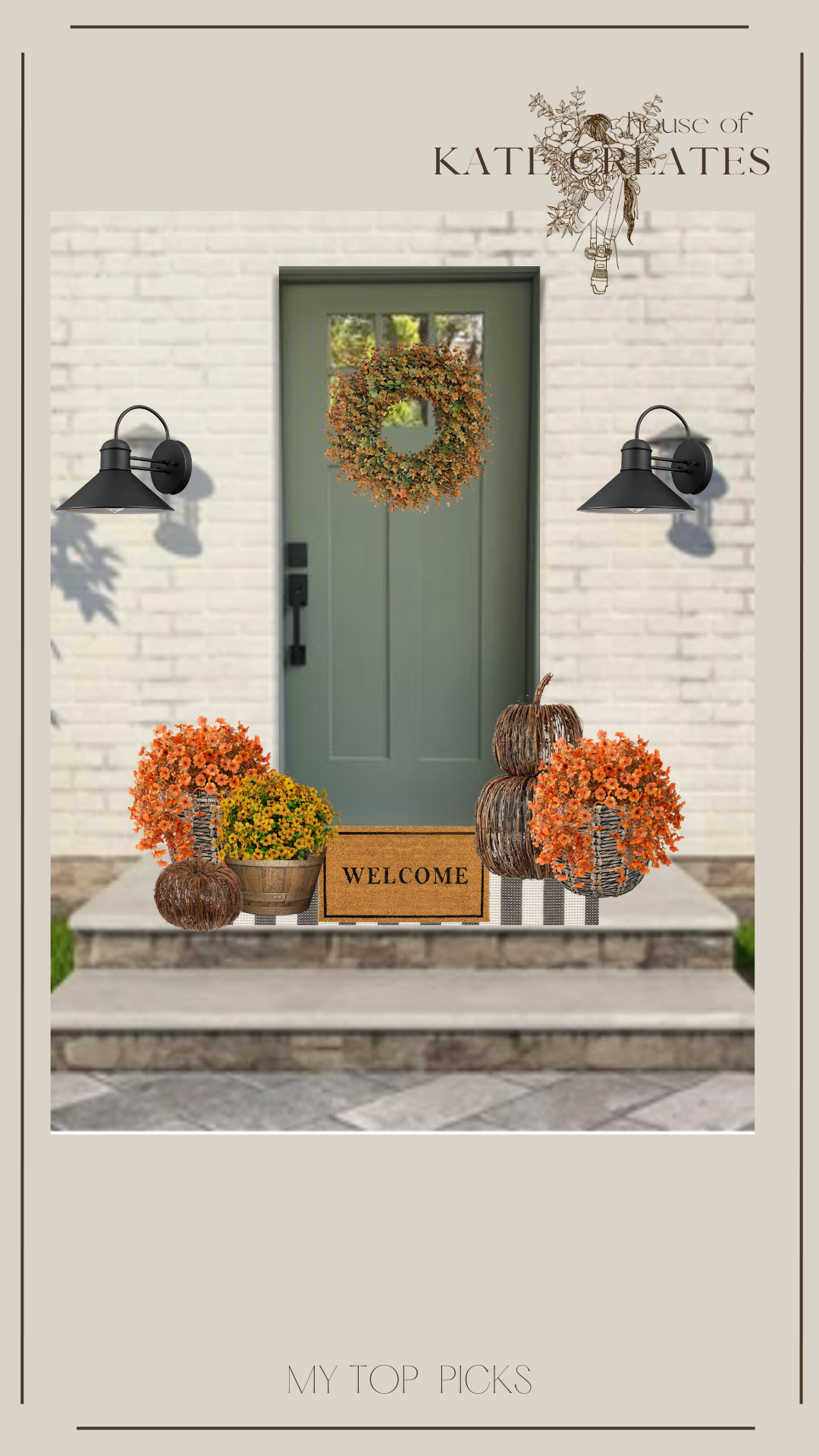 Comment “SHOP” to have the links sent straight to your DMs! But make sure to be following me so the message comes through 🫶🏼 
Here's what I would do if I didn't know where to start to create a simple fall porch! Everything is from Amazon too! 

 

#LTKFallSale #LTKSeasonal #LTKHalloween